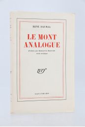 DAUMAL : Le mont analogue - Prima edizione - Edition-Originale.com