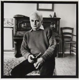 DERRIDA : Portrait de Jacques Derrida. Photographie Originale de l'artiste - Edition Originale - Edition-Originale.com