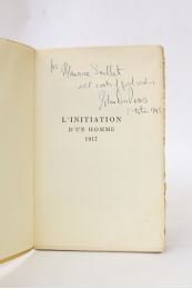 DOS PASSOS : L'initiation d'un homme 1917 - Autographe, Edition Originale - Edition-Originale.com