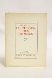 DURTAIN : Le retour des hommes - First edition - Edition-Originale.com
