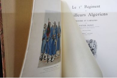 DURUY : Le 1er régiment de tirailleurs algériens. Histoire et campagnes - First edition - Edition-Originale.com