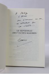 DUTOURD : Le septennat des vaches maigres - Signed book, First edition - Edition-Originale.com