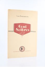 EHRENBOURG : Cent Lettres - First edition - Edition-Originale.com