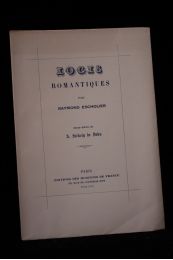 ESCHOLIER : Logis romantiques - First edition - Edition-Originale.com