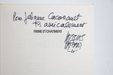 FAIZANT : Frime et Châtiment - Autographe, Edition Originale - Edition-Originale.com