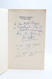 FALLET : Splendeurs et misères de René Fallet - Signed book, First edition - Edition-Originale.com