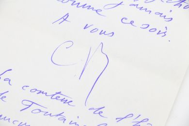 FARRERE : Longue et belle lettre autographe signée à son ami Pierre Louÿs au sujet de la brouille de ce dernier avec un ami qu'ils ont en commun et qui semble mettre en péril la leur : 