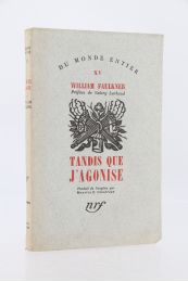 FAULKNER : Tandis que j'agonise - Erste Ausgabe - Edition-Originale.com
