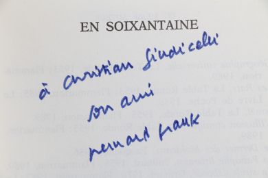 FRANK : En soixantaine - Chroniques 1961-1971 - Autographe, Edition Originale - Edition-Originale.com