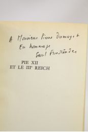 FRIEDLANDER : Pie XII et le IIIe Reich - Signed book, First edition - Edition-Originale.com