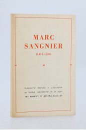GALLIOT : Marc Sangnier (1873-1950) - Prima edizione - Edition-Originale.com