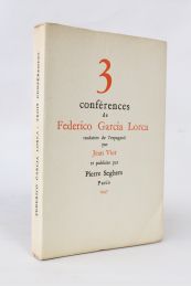 GARCIA LORCA : 3 conférences - First edition - Edition-Originale.com