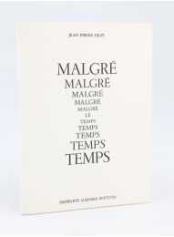 GEAY : Malgré le temps - Signed book, First edition - Edition-Originale.com