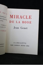 GENET : Miracle de la rose - Edition-Originale.com