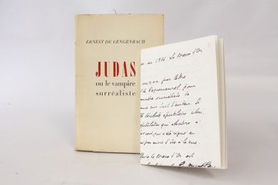 GENGENBACH : Judas ou le vampire surréaliste - Signiert, Erste Ausgabe - Edition-Originale.com