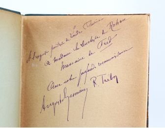 GERMAIN : Fred - Exemplaire de la Duchesse de Rohan à qui est dédié l'ouvrage - Libro autografato, Prima edizione - Edition-Originale.com