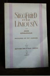 GIRAUDOUX : Siegfried et le limousin - Edition-Originale.com