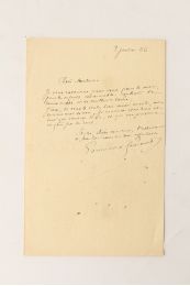 GONCOURT : Lettre autographe signée - Libro autografato, Prima edizione - Edition-Originale.com