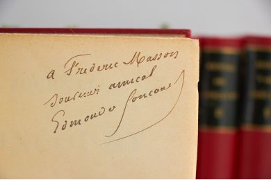 GONCOURT : Journal des Goncourt - Mémoires de la vie littéraire - Libro autografato, Prima edizione - Edition-Originale.com