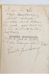 GOUDEAU : Poèmes ironiques - Autographe, Edition Originale - Edition-Originale.com