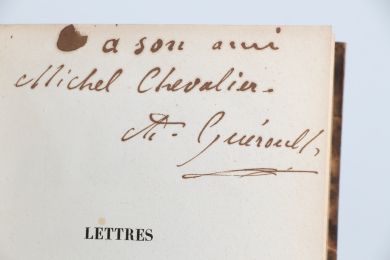 GUEROULT : Lettres sur l'Espagne - Libro autografato, Prima edizione - Edition-Originale.com
