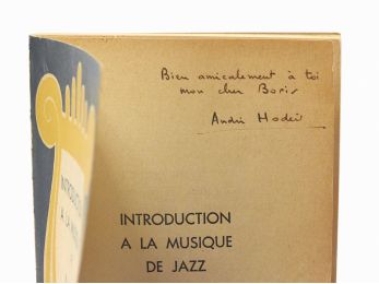 VIAN : Introduction à la musique de jazz - Signed book, First edition - Edition-Originale.com
