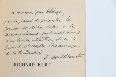 HUDSON : Richard Kurt - Autographe, Edition Originale - Edition-Originale.com