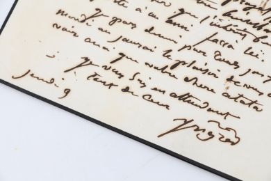 INGRES : Lettre autographe signée, recommandant son élève Albert Magimel - Signed book, First edition - Edition-Originale.com