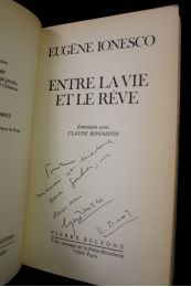 IONESCO : Entre la vie et le rêve. Entretiens avec Claude Bonnefoy - Signed book - Edition-Originale.com