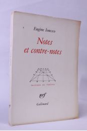 IONESCO : Notes et contre-notes - First edition - Edition-Originale.com