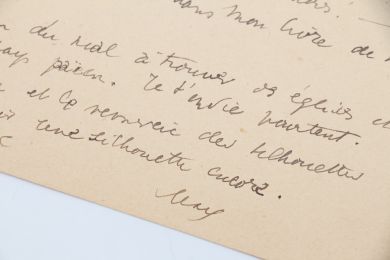 JACOB : Lettre autographe signée adressée à un ami prénommé Pierre lui vantant les beautés touristiques du Lot 