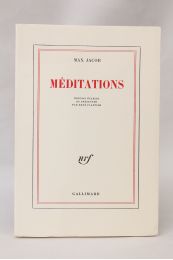 JACOB : Méditations - Edition Originale - Edition-Originale.com