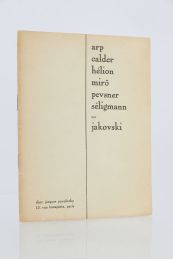 JAKOVSKI : Arp Calder Hélion Mirô Pevsner Séligmann - Edition Originale - Edition-Originale.com