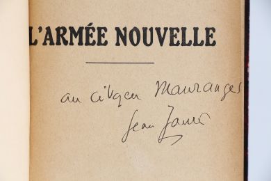 JAURES : L'organisation socialiste de la France - L'armée nouvelle - Libro autografato, Prima edizione - Edition-Originale.com