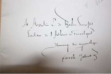 JOBERT : Myosotis à la vierge, sonnets - Signiert, Erste Ausgabe - Edition-Originale.com
