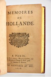 LA FAYETTE : Memoires de Hollande - First edition - Edition-Originale.com