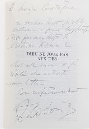 LABORIT : Dieu ne joue pas aux dés - Autographe, Edition Originale - Edition-Originale.com