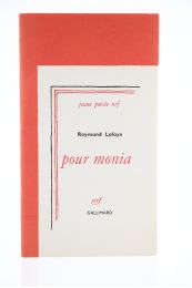 LAFAYE : Pour Monia - Edition Originale - Edition-Originale.com