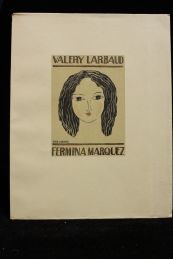 LARBAUD : Fermina Marquez - Edition-Originale.com