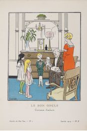 Le Bon Oncle. Costumes d'enfants (pl.2, La Gazette du Bon ton, 1914 n°1) - Prima edizione - Edition-Originale.com
