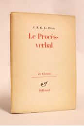 LE CLEZIO : Le procès-verbal - Edition Originale - Edition-Originale.com