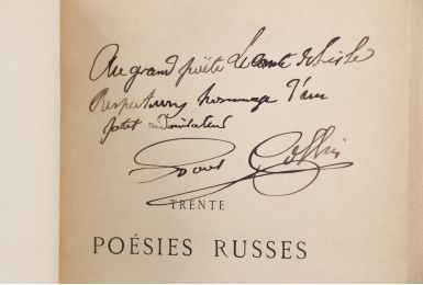 LECONTE DE LISLE : Trente poésies russes - Libro autografato, Prima edizione - Edition-Originale.com