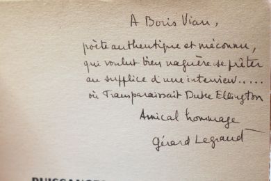 VIAN : Puissances du jazz - Libro autografato, Prima edizione - Edition-Originale.com