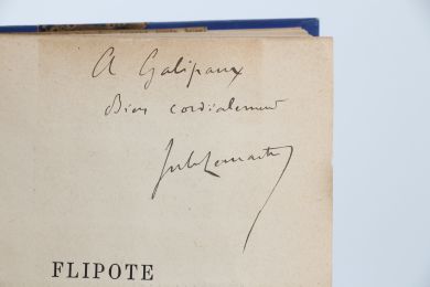 LEMAITRE : Flipote - Autographe, Edition Originale - Edition-Originale.com
