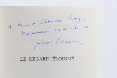 LEVI-STRAUSS : Le Regard éloigné - Autographe, Edition Originale - Edition-Originale.com