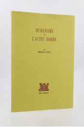 LEVINAS : Humanisme de l'autre homme - First edition - Edition-Originale.com