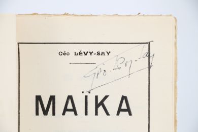 LEVY-SAY : Maïka - Signed book, First edition - Edition-Originale.com