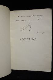 LINTIER : Un peintre : Adrien Bas - Autographe, Edition Originale - Edition-Originale.com