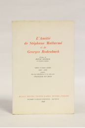 MALLARME : L'amitié de Stéphane Mallarmé et de Georges Rodenbach - Prima edizione - Edition-Originale.com