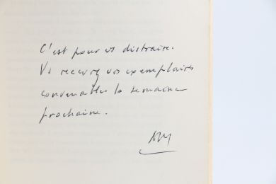 MALRAUX : La Tête d'Obsidienne - Libro autografato, Prima edizione - Edition-Originale.com